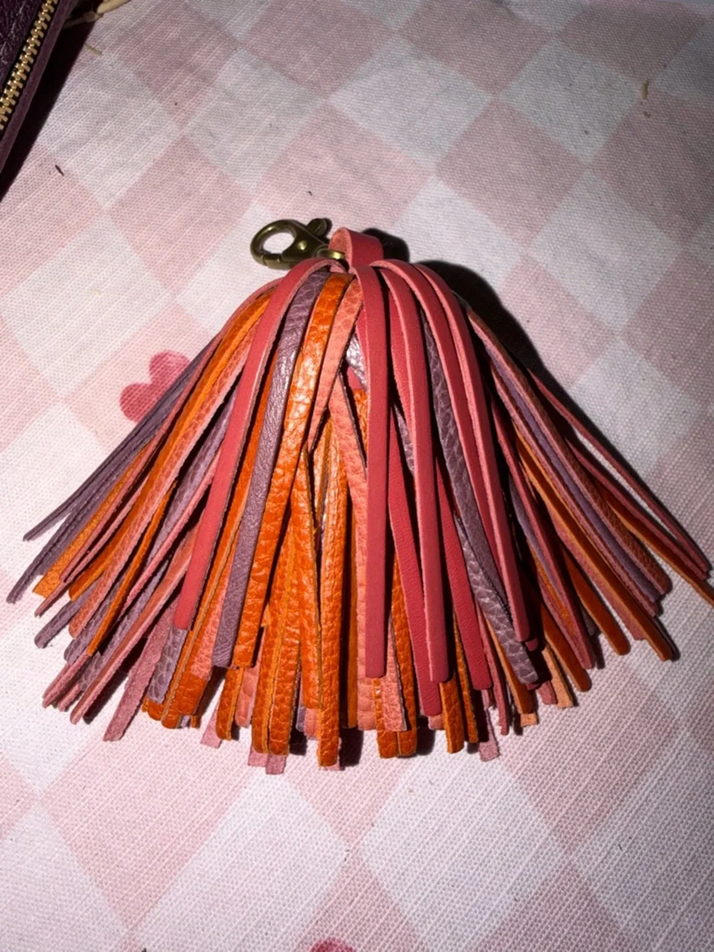 Unicorn- Portland Leather - Cousin Tassel (Watermelon, Kyoto, Koi, Tulip) - Picture 3 of 3